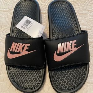 Brand new Nike Slip Sandals Size 9 with tags